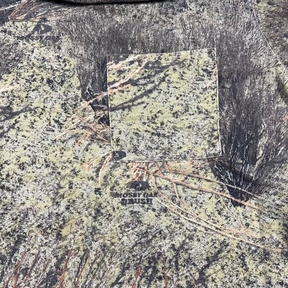 Mossy Oak Brush‎ Camo T Shirt Large 42-44 Short Sleeve  Hunting Tee - Picture 5 of 6